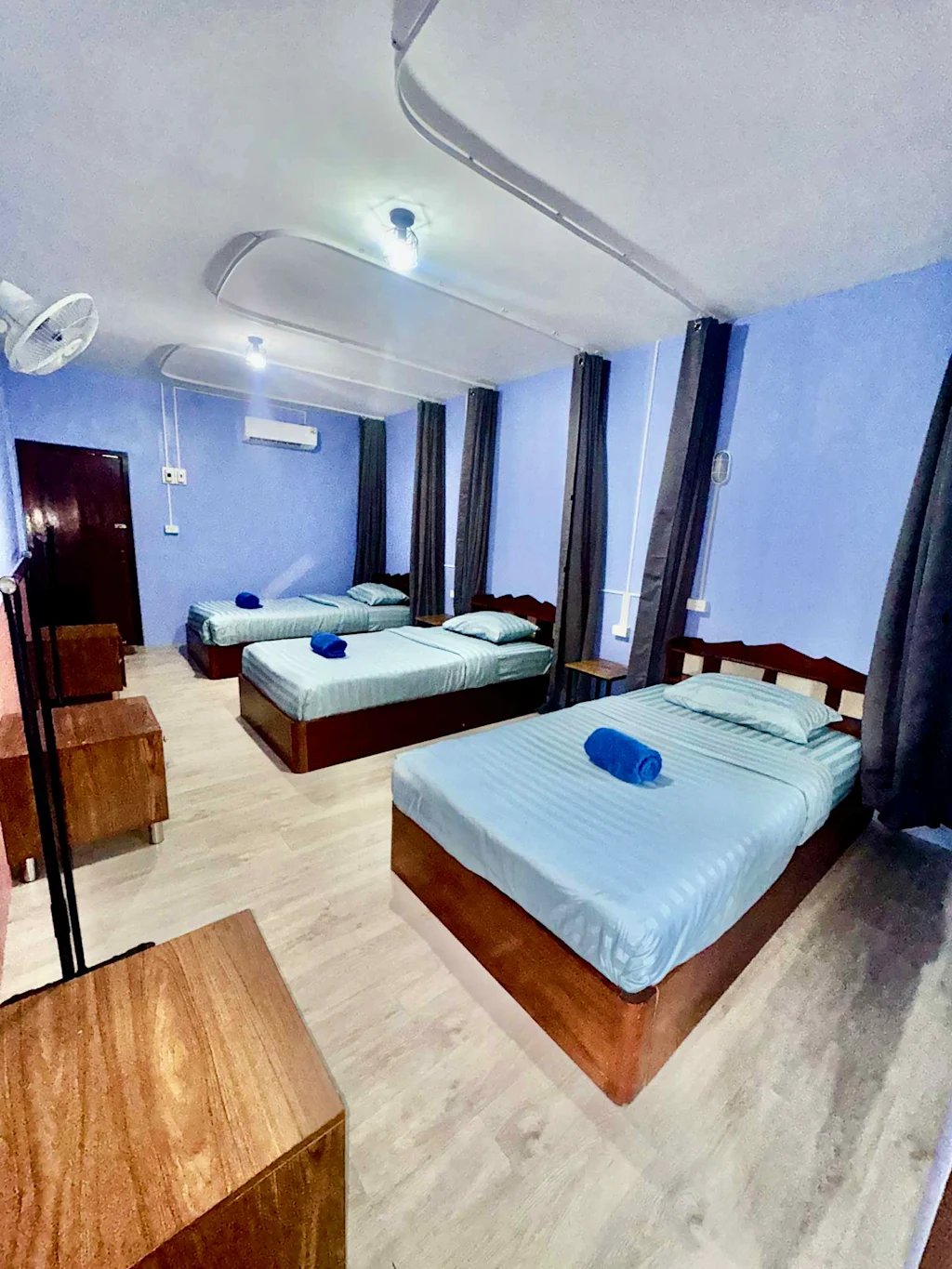 Triple private room